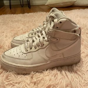 High top Air Force 1s